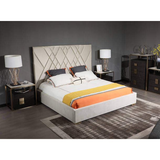 VIG Furniture Cyprus 114'' Upholstered Reclining Sofa & Reviews Wayfair